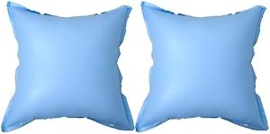 vidaXL 2X Aufblasbare Poolkissen - Winterabdeckung für Aufstellpools, effektive Poolplane zur optimalen Isolierung