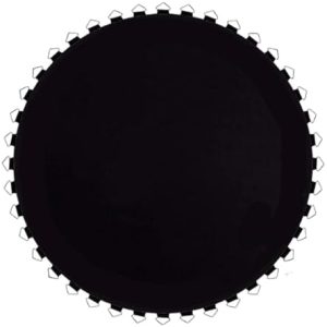 Trampolin Sprungtuch Schwarz Ø 1,83-3,05 M – Hochwertige Garten Sprungmatte für sicheren Spaß