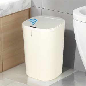 Sensor Mülleimer 20L von – Automatischer elektrischer Abfalleimer, wasserdicht, ideal für Schlafzimmer, Badezimmer, Küc